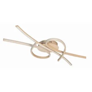 Fischer & Honsel Deckenleuchte 1 Metall 100 cm beige