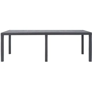 vidaXL Gartentisch 220 x 90 x 72 cm Braun