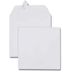 GPV, Briefumschlag, Briefumschl„ge 170 x 170 mm, weiá, ohne Fenster (500 x)