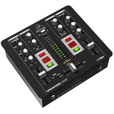Behringer PRO MIXER VMX100USB Professioneller 2-Kanal-DJ-Mixer mit USB/Audio-Interface, BPM-Zähler und VCA-Steuerung