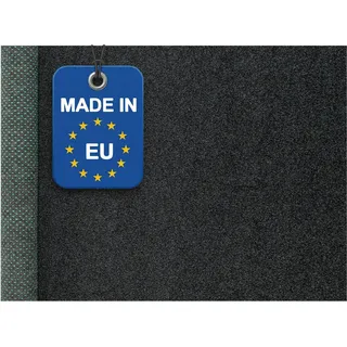 Rasenteppich Magic Forest Outdoor Kunstrasen Anthrazit Terrasse Balkon Wetterfest 100 x 1350 - Schwarz