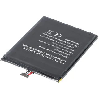 AccuCell Akku passend für Alcatel One Touch Pixi 3 5.5 3G Akku Alcatel TLP029A2-S, TLP029AJ