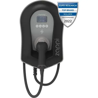 myenergi ZAPPI-2H22TB Wandladestation Typ 2 (22 kW, 32 A) 6,5 m