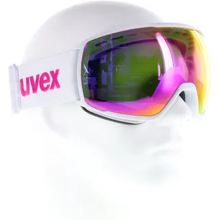 Uvex Victorious Cv white matt mirror pink one size