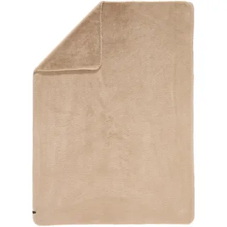 Schöner Wohnen SCHÖNER WOHNEN-Kollektion Kuscheldecke Chic 140 x 200 cm Polyester Beige