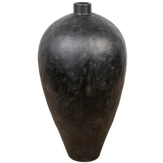 Alexandra House Living Bodenvase Schwarz, Keramik, 45 x 85 x 45 cm