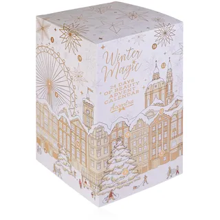 Accentra – Adventskalender Beauty 2024 mit 24 Wellness & Körperpflege Produkten – Pflege Adventskalender Frauen mit Bodylotion, Badesalz, Seife, Duschbombe Duftkerze uvm. – Weihnachtskalender Beauty