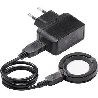ETT Ladelampe für Solaruhren mit USB-Anschluss 3 Stk. Schwarz