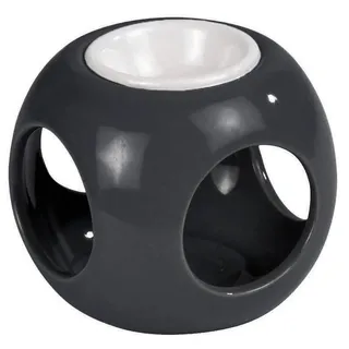 Duftlampe aus Keramik, Würfelform, H. 6 cm