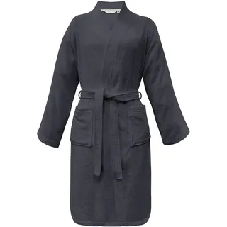 Tom Tailor Bademantel Kimono COLOR BATH Grau M