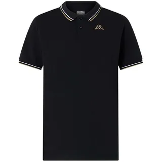 Kappa Polo Ezio 2 schwarz Herren, Größe 4XL
