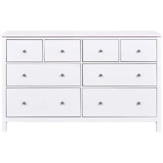 Livetastic Sideboard , Weiß , Holz , Kiefer,Kiefer , massiv , 8 Schublade(n) Schubladen , 160x96x40 cm , Holzmöbel, Kommoden Holz, Sideboards Holz