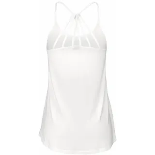 Buffalo Strandtop mit raffinierter Rückenlösung, Damentop, Spaghettiträger, modisch, weiß,