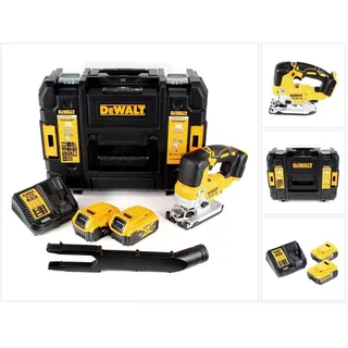 DeWalt DCS 334 P2 inkl. 2 x 5,0 Ah + Ladegerät + TSTAK