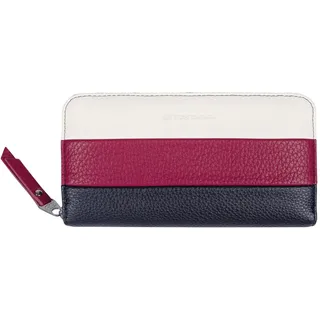 Tom Tailor Ellen Damen Geldbörse Portemonnaie Reißverschluss Groß Blau