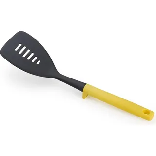 Spatel Joseph Joseph Duo Slotted Turner Gelb, modernes und funktionelles Design, ideal für Ihre Küche, hitzebeständig und perfektfür antihaftbeschichtetes Kochgeschirr.