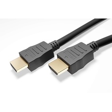 Bild von 47575 HDMI-Kabel 3 m, HDMI Kabel mit Ethernet, HDMI 2.1 - Display - 3m - Schwarz