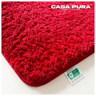 casa pura Badematten Sky Uni Berry Red