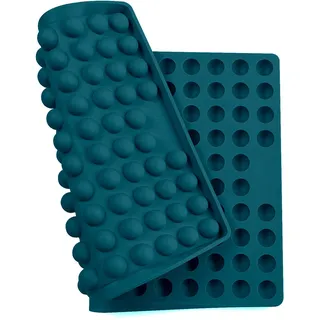 Collory Backmatte Hundekekse für GROSSE HALBKUGEL (2cm Ø) Leckerlis, Silikon Backform, Backunterlage für Backblech, Diätmatte, Hitzebeständig, Lebensmittelecht & Bpa-frei