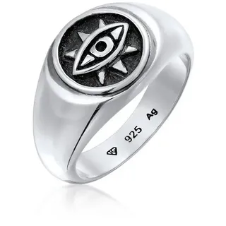 KUZZOI Ring 925 Sterling Silber Evil Eye in Silber | Gr.: 62
