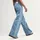 Mid Rise Sporthose Blau 32