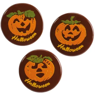 Günthart 160 Halloween Kürbisse | aus dunkler Schokolade