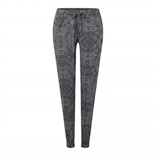 O'Neill Damen Pants LW Printed Jersey, Schwarz, XXL, 9A8628-9910-XXL