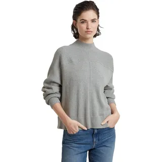 G-Star Boxy Rollkragenpullover - Grey Alloy Heather - M