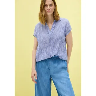 Cecil Shirtbluse mit Streifen Muster, blau