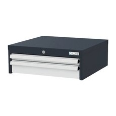 Simplaflex Hängeschrank, BxHxT: 60 x 23 x 57,5 cm - grau