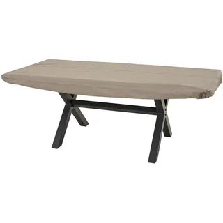 Siena Garden Schutzhülle , Beige , Kunststoff , 100x15x220 cm , witterungsbeständig, wasserdicht , Gartenzubehör, Abdeckung für Gartenmöbel