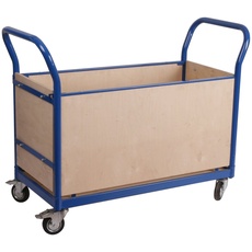 Bild Transportwagen blau 100,0 x 50,0 x 90,0 cm bis 250,0 kg