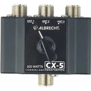 Albrecht Antennenumschalter CX-5 3-Wege Antennenschalter 7402,