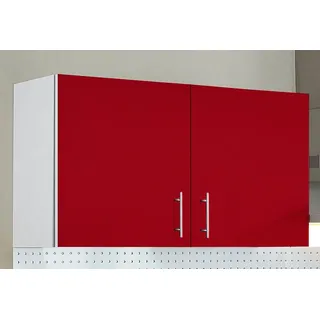 WIHO KÜCHEN Hängeschrank Kiel 100 x 35 x 56,5 cm Rot