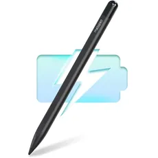 Metapen Stift M1, 1024 Druckstufe, USB-C-Aufladung (300 Stunden Akkulaufzeit), Eingebaute Doppelmagnete, Kompatibel mit Surface Pro X/8/7/6/5/4/3, Surface 3, Surface Duo/Surface Duo 2