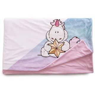 NICI Kuscheldecke Einhorn Theodor ca. 140 x 175cm – Kuscheldecke für Babys & Kinder – Flauschige Plüschdecke I Warme Decke für Mädchen & Jungen –48170