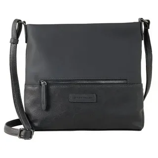 Tom Tailor Damen Umhängetasche Gia Cross Bag M blau - Schwarz
