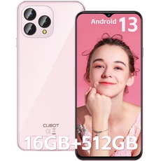 CUBOT P80 512GB Smartphone - Android 13 Handy ohne Vertrag, 16GB+512GB/1TB, 6,58" FHD+, 48MP Kamera Smartphone ohne vertrag, 5200mAh, Dual SIM 4G Handy, MediaTek MT8788/Fingerabdruck/NFC/OTG/GPS