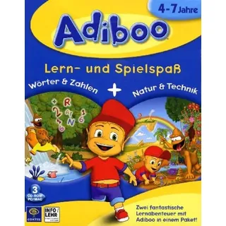 Adiboo Paket - Wörter, Zahlen & Natur