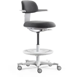 HJH Office TOP WORK 40 W Stoff Grau