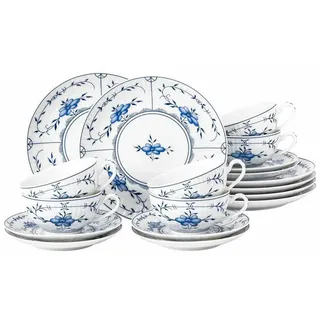 SELTMANN WEIDEN Amina Teeservice 6-tlg. weiß/blau