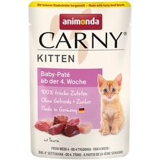 Bild von Carny Kitten Baby-Paté mit Rinderbrühe