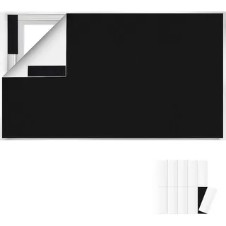 Sonnenschutz Verdunklungsstoff 150 X 300 cm Verdunklungsrollo Ohne Bohren Dachfenster Verdunkelung Sonnenschutz zu 100% Verdunkelung mit 30 Klebebändern für Schlafzimmer Kinderzimmer Loft Reisemobil