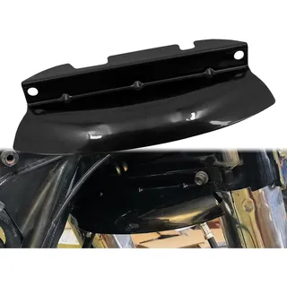 HCmotorku Windabweiser, dreiwellig, für Harley Touring Road Glide Road King Street Glide 2014-2023, Schwarz