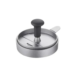 Westmark Burgerpresse Ø 12 cm Aluminium/Kunststoff Schwarz/Grau/Silber