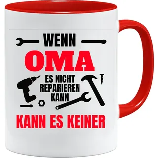 Jungle Mug | Geschenk für frauen | Oma kann es keiner tasse mit spruch | lustige tasse für großmutter zum muttertag oder geburtstag