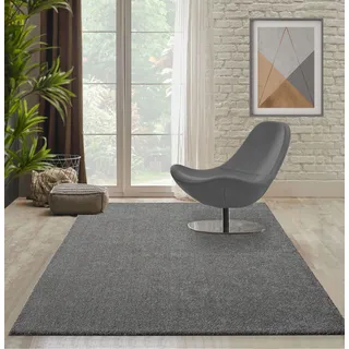 MERINOS »Forest 340« rechteckig 25 mm Höhe Shaggy, uni meliert, sehr dicht und weich, Wohnzimmer,