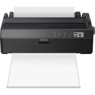 Epson LQ 2090II - Drucker - s/w - Punktmatrix - Rolle (21,6 cm), 406,4 mm (Breite), 420 x 364 mm - 360 x 180 dpi - 24 Pin - bis zu 584 Zeichen/Sek. - parallel, USB 2.0 - Schwarz