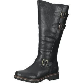 REMONTE Damen R6590 Kniehohe Stiefel, schwarz / 01, 44 EU