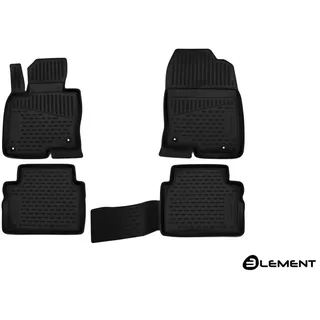 lement Element Passgenaue Premium Antirutsch Gummi Fußmatten - Mazda CX-5